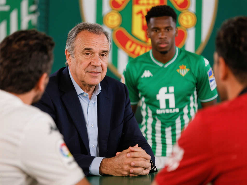 贝蒂斯主席：尽管困难重重，仍致力留住安东尼，与曼联协商续租事宜